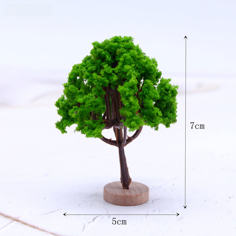 Wholesale Miniature garden mini simulation landscape tree
